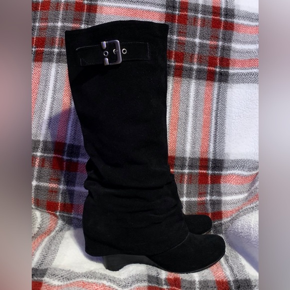 NAUGHTY MONKEY Upper Leather Suede Women's Boots - Picture 3 of 9